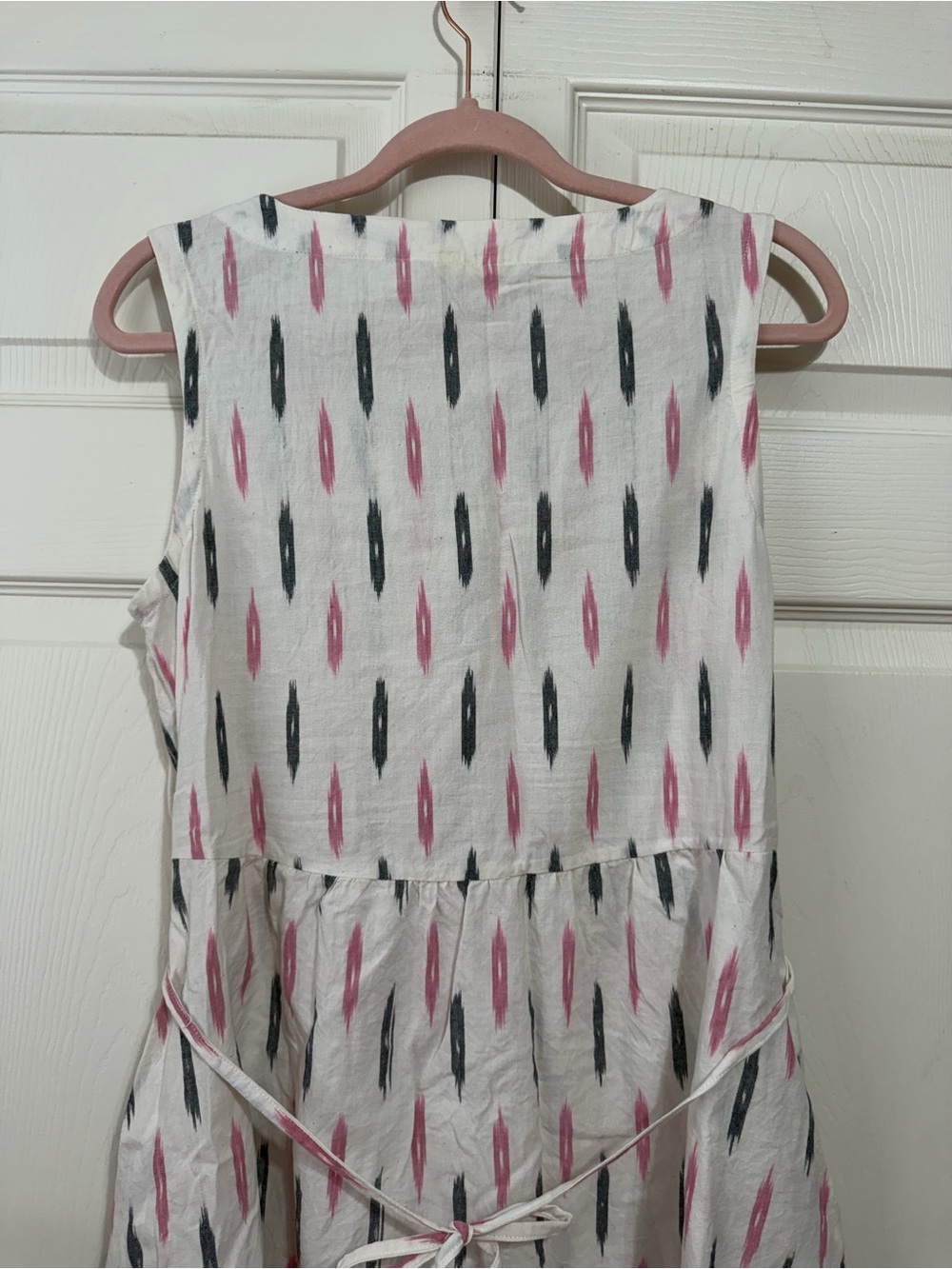 Mata Traders White Midi Dress with Pockets - Picture 8 of 10